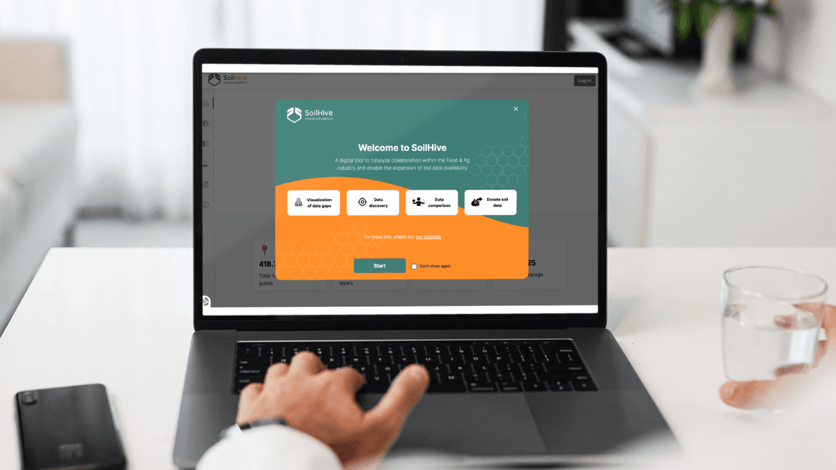 SoilHive.ag Welcome Modal