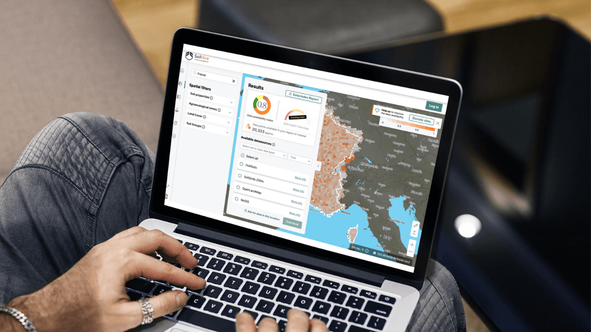 SoilHive.ag Spatial Results Map